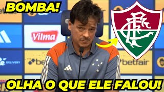 URGENTE FERNANDO DINIZ FALOU DO FLUMINENSE OLHA O QUE ELE DISSE NOTICIAS FLUMINENSE HOJE [upl. by Tillio]