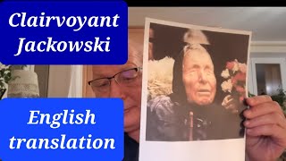 Baba Wanga English CC Polish clairvoyant Krzysztof Jackowskis predictions [upl. by Robet]