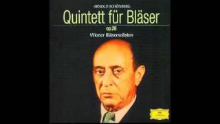 Schoenberg Wind Quintet op26 III Etwas langsam [upl. by Ramonda]