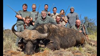 Barefoot Buffalo hunting at 25 meters  Buffalo Hunting [upl. by Ernesta]