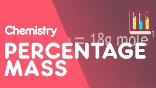 How To calculate Percentage Mass  Chemical Calculations  Chemistry  FuseSchool [upl. by Margarete]