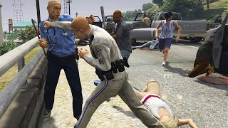 GTA FUNNY NPC FIGHTS Vol43 Original [upl. by Nilpik]