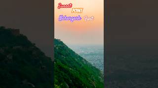 Nahargarh Fort sunset point shorts [upl. by Kcirrag]