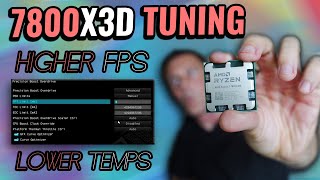 Easy 7800X3D Tuning and PBO2 Undervolting Guide [upl. by Jon848]