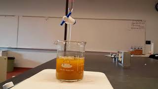 Iodimetric titration of vitamin C in a multivitamin tablet [upl. by Coryden276]