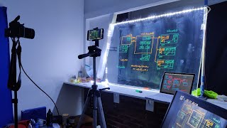 Lightboard setup [upl. by Freudberg635]