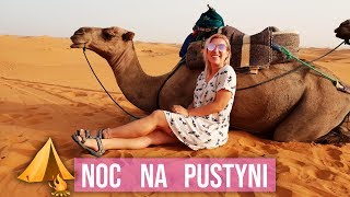 Nocuję na pustyni 🐪 Maroko Vlog  Agnieszka Grzelak Vlog [upl. by Aehsrop]