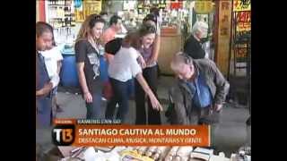 Santiago es una de las ciudades más cautivantes del mundo  CANAL 13 2012 [upl. by Aneleairam]