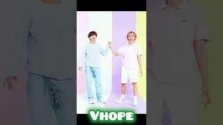 Vhope  best Brothers 💜✨️💜 bts vhope jhope v btsarmy arson [upl. by Ahsaeym]