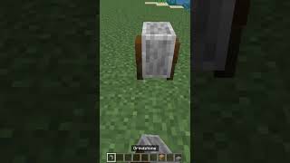 Crafting Grindstone 【real or fake】Crosoft minecraft minecraftshorts [upl. by Eiuqram]