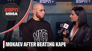 Muhammad Mokaev on turning animosity into respect in UFC304 bout with Manel Kape  ESPN MMA [upl. by Naerol]