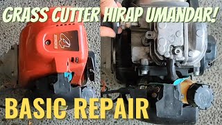 GRASS CUTTER MAHIRAP PAANDARIN  BASIC TROUBLESHOOTING [upl. by Salesin700]