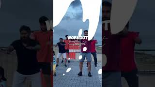 Sweat Squad Morning Workout  exercise sweatfitness motivation friends sweatsession [upl. by Akciret]