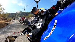 Fastest Yamaha R6 Launch Control Quickshifter Sound [upl. by Mintz]