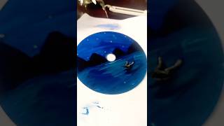 CD painting idea 💡painting plzsubscribemychannel song [upl. by Lyrehc961]