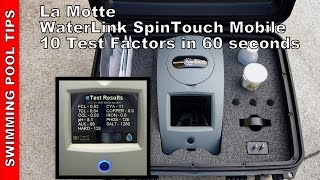 MOBILE WaterLink SPIN TOUCH Lab 3581 10 Test Factors in 60 Seconds [upl. by Syah]