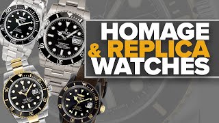 Homage Fake and Replica Watches Lawsuits Industry Examples amp My Opinion [upl. by Remus]