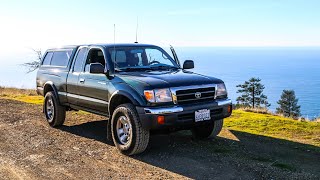 Off Roading in Big Sur in a 2000 Toyota Tacoma [upl. by Lossa]