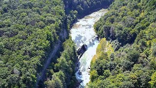 Letchworth State Park Drone Flyover [upl. by Neirual746]