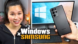 Samsung amp Windows Here’s Everything You Can Do [upl. by Ahsilahs798]