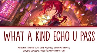 「ES」What A Kind Echo U Pass  Natsume Sakasaki  LegendadoTradução em PTBR [upl. by Secilu333]