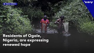 Residents of Nigerias Ogale seek justice compensation from Shell over oil spills [upl. by Imelida]