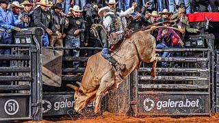 FINAL EM TOUROS  Rodeio BARRETOS INTERNATIONAL RODEO 2024 4K [upl. by Tadio]