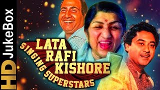 Lata Rafi Kishore  Singing Superstars  Classic Bollywood Evergreen Songs  Old Hindi Songs [upl. by Reffinej384]