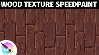 Wood  Seamless Cartoon Texture SPEEDPAINT [upl. by Enaoj]