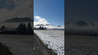 Der erste Schnee in Schwangau  Schloss Neuschwanstein allgäu bayern [upl. by Maye]