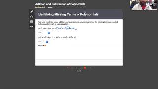 Edgenuity AddingMultiply Polynomials [upl. by Ainecey]