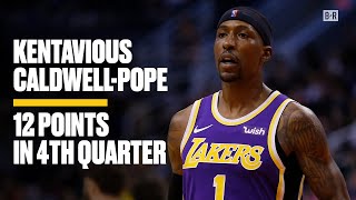 KCP Scores 12 Points to Close Out Lakers Win  Kentavious CaldwellPope Highlights [upl. by Harimas]