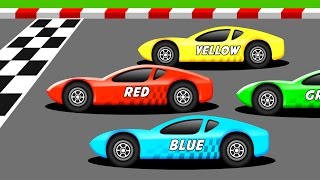 Colors with Racing Cars [upl. by Kancler839]