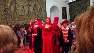 Bunratty Castle medieval banquet welcome song [upl. by Ravi518]