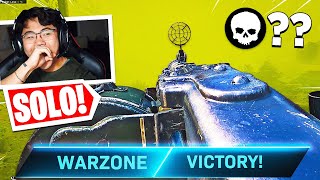 My FIRST SOLO WIN on Warzone Pacific 🤯 Caldera [upl. by Ahselrac362]