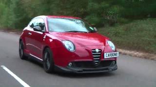 Monza Sports exclusive GTA inspired 215bhp Alfa MiTo Carbonio [upl. by Pirnot]