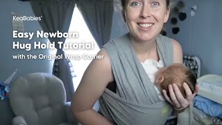 Baby Wrap Tutorial Babywearing For Newborns In Any Wrap Carriers [upl. by Saiff]