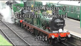 Swanage Railway Victorian Weekend 2024 [upl. by Fancie]