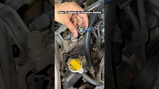 How To Bypass Ac Pressure Switch Easy bypass pressureswitch shorts [upl. by Holden]