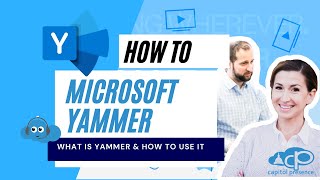 Microsoft 365  Online Academy  What is Yammer and How to use it [upl. by Ahsropal]