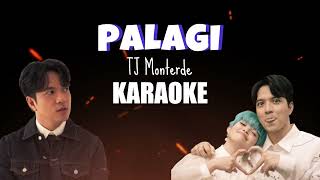 PALAGI KARAOKE  TJ MONTERDE [upl. by Uphemia]