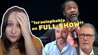 Rightoids are MAD at Reginald D Hunter over Israel jokes [upl. by Arolf]