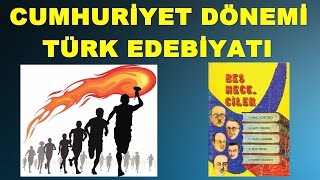 LYS EDEBİYAT  CUMHURİYET DÖNEMİ ÖZET 5 HECECİLER  7 MEŞALECİLER [upl. by Langbehn754]