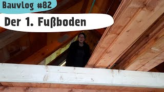 Holzdecke bauen  Drempel fertig  Schornstein mauern  Bauvlog 82 [upl. by Fisk90]