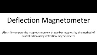 Deflection Magnetometer Experiment  BSc Semester02  Diu College  Saurashtra University [upl. by Let814]