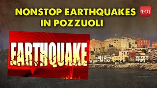 Relentless Earthquakes Italian town Pozzuoli shaken by over 2500 tremors in 3 months [upl. by Aiuqet871]