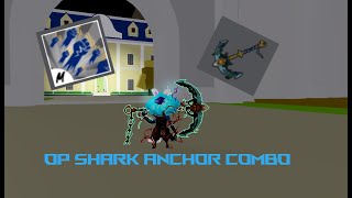 Godhuman  Shark Anchor One Shot Combo  Blox Fruits Update 20 [upl. by Ithaman]