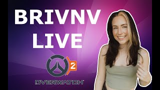 LIVE  Gaming come hang out   Overwatch 2 PC Gameplay  Brivnv [upl. by Marelda588]