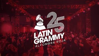 La alfombra Roja de la 25a Entrega Anual del Latin GRAMMY [upl. by Rocca852]