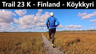 Mourunki Trail Run 2024  Finland Kempele [upl. by Yalahs]